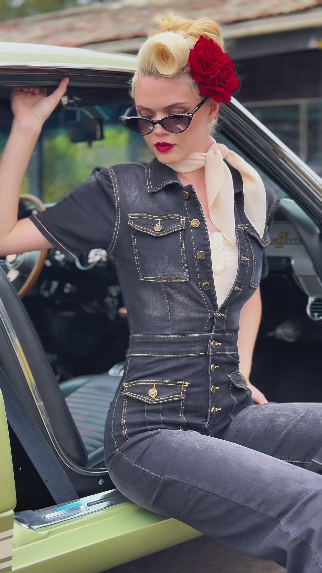 Daytona Jumpsuit (Black)
