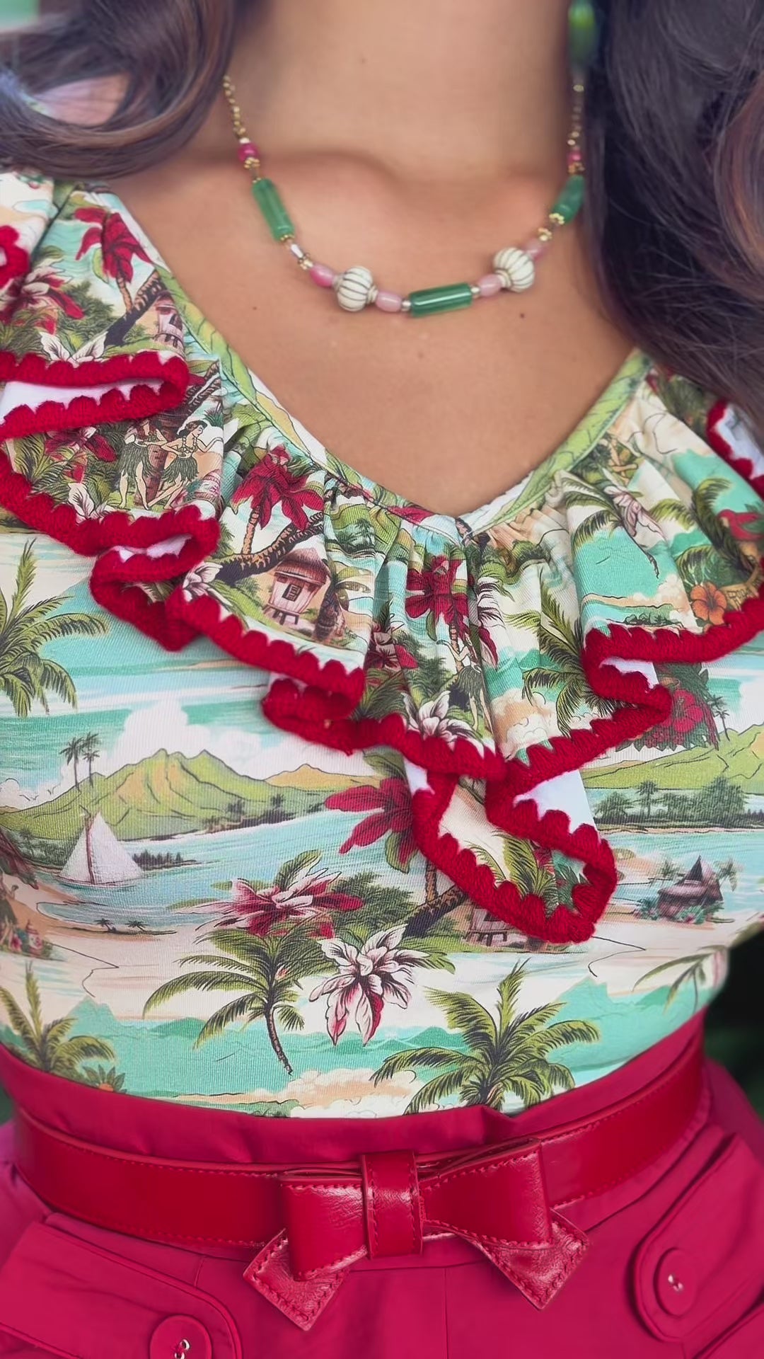 Tiki Island Classic Top (Print)