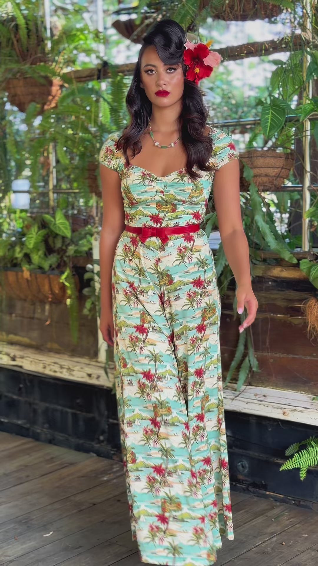 Tiki Island Pantsuit