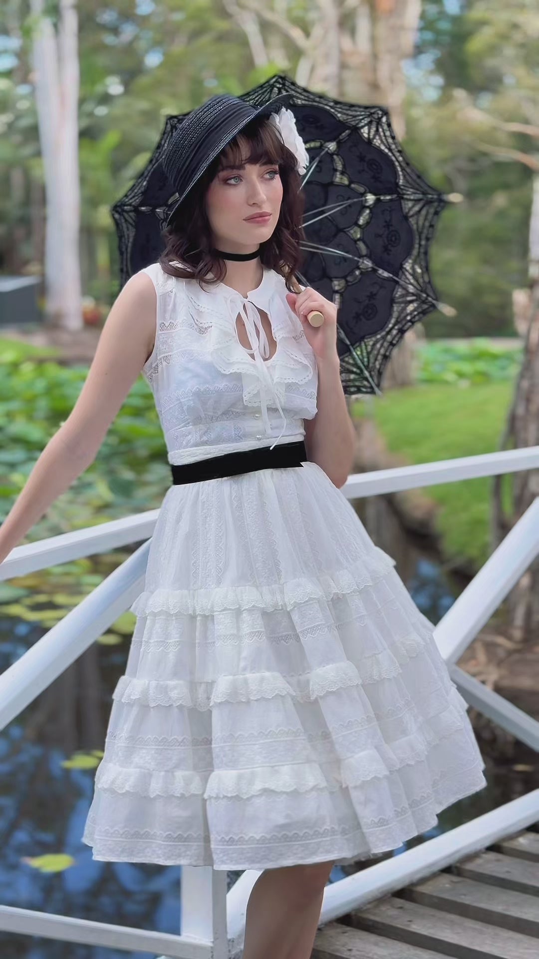 Porcelain Full Skirt