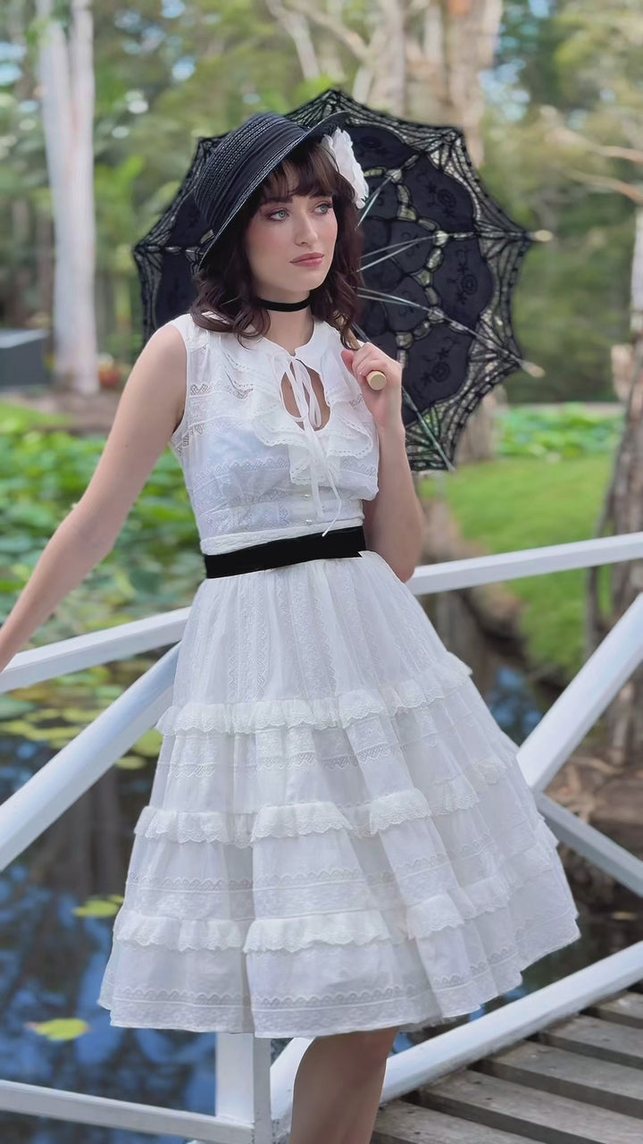 Porcelain Full Skirt