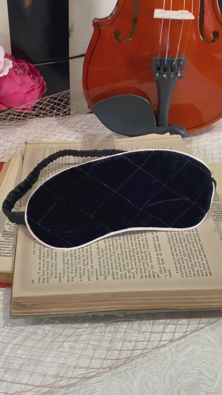 Petit Papillon 缎面眼膜（粉色）