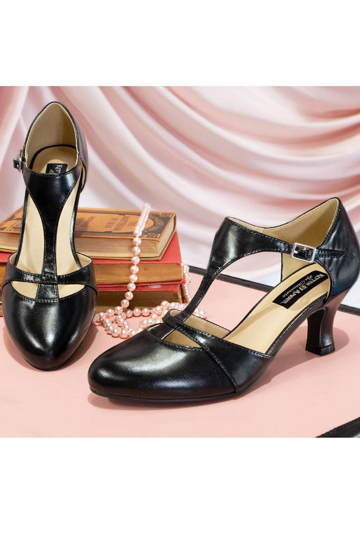 Fifth Avenue Shoe (Black) - Kitten D'Amour