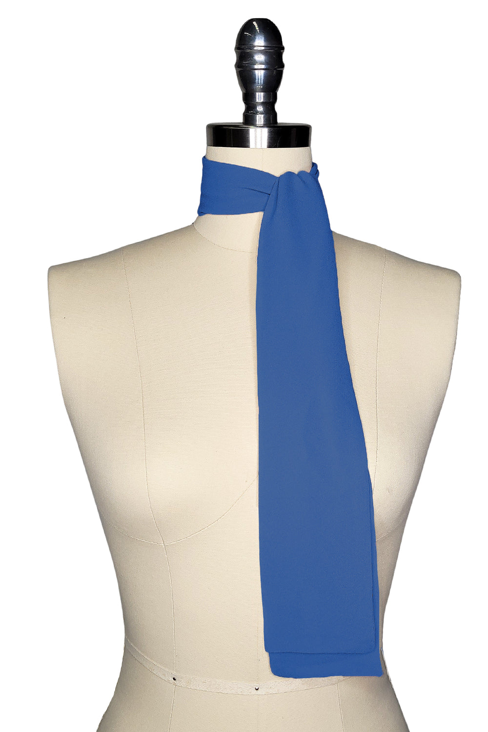 Florence Rectangle Scarf (Blue) - Kitten D'Amour