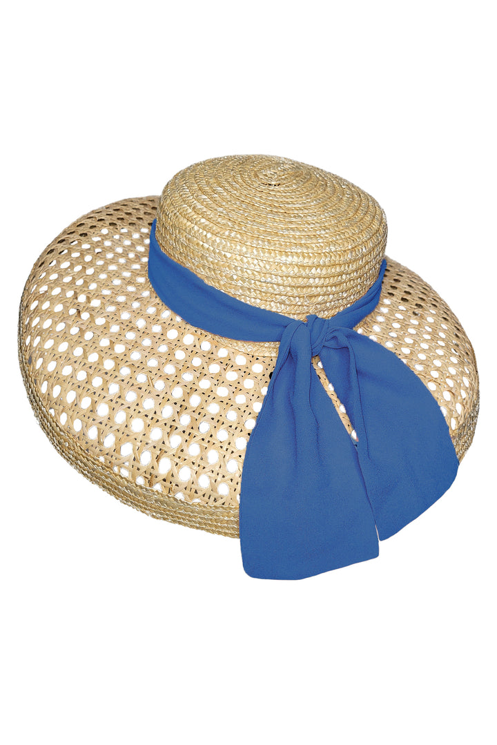 Florence Rectangle Scarf (Blue) - Kitten D&
