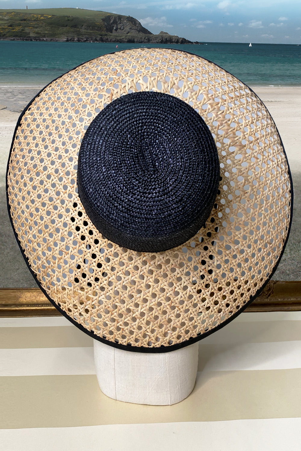 Portofino Hat (Black) - Kitten D'Amour