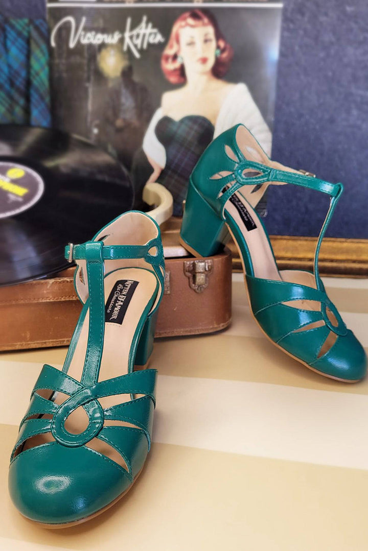 爵士鞋（蓝绿色）