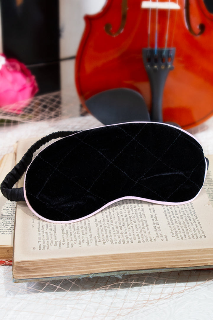 Petit Papillon Satin Eye Mask (Pink) - Kitten D'Amour