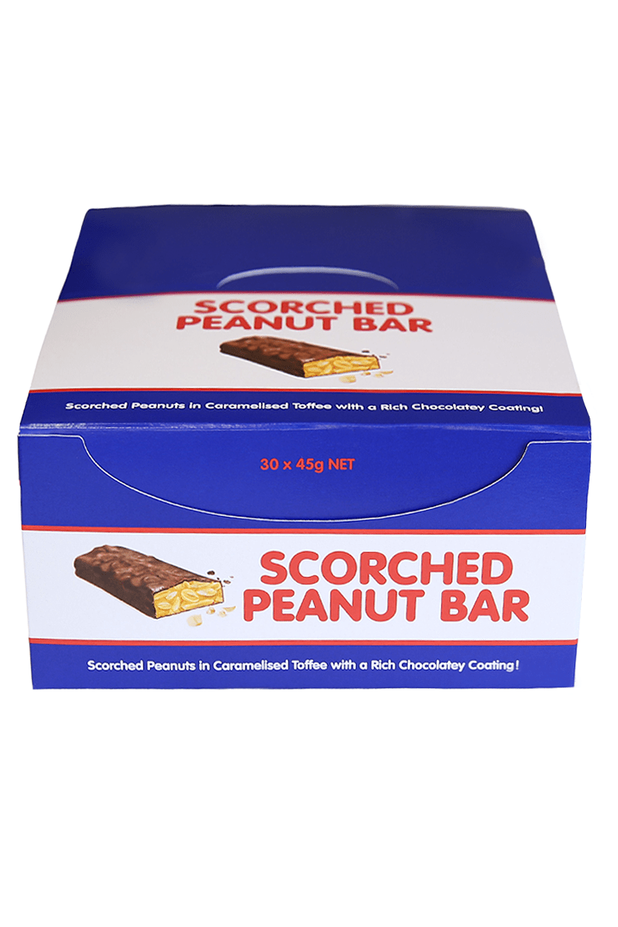 Scorched Peanut Bar Box (30 pieces) - Kitten D'Amour