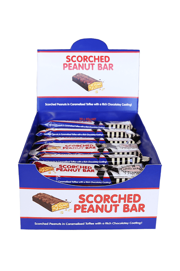 Scorched Peanut Bar Box (30 pieces) - Kitten D'Amour